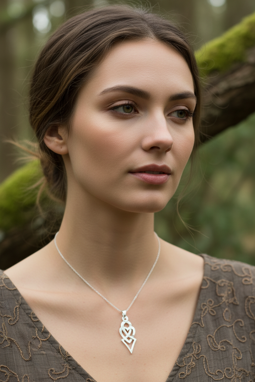 Fior Celtic Love Knot Necklace