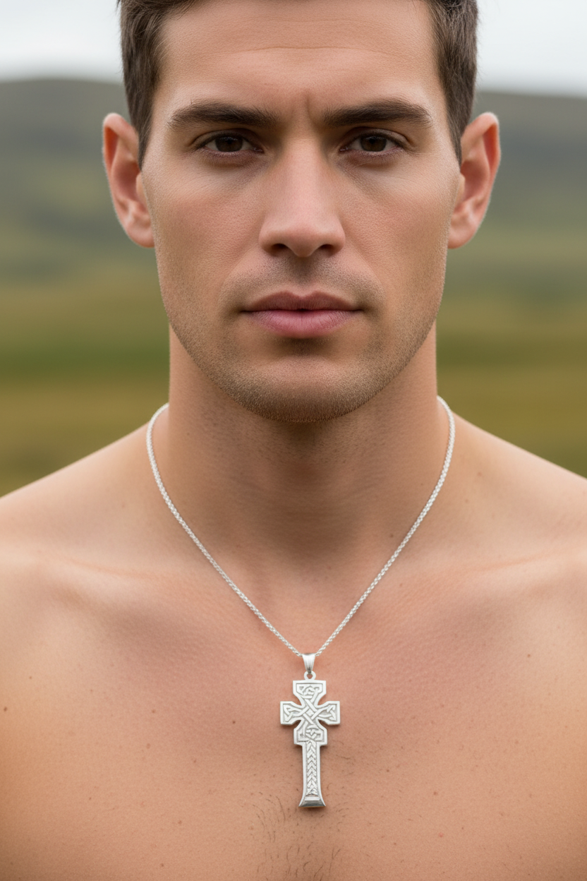 Mura Celtic Cross Necklace