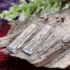 Ella Triple Thistle Earrings - 