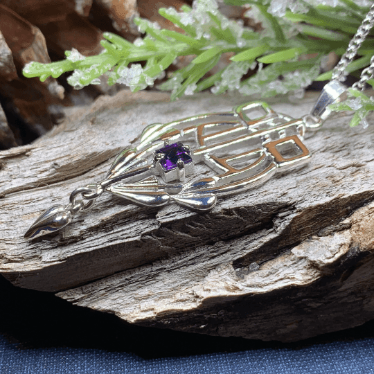 Scottish Mackintosh Thistle Necklace - 18