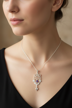 Scottish Mackintosh Thistle Necklace