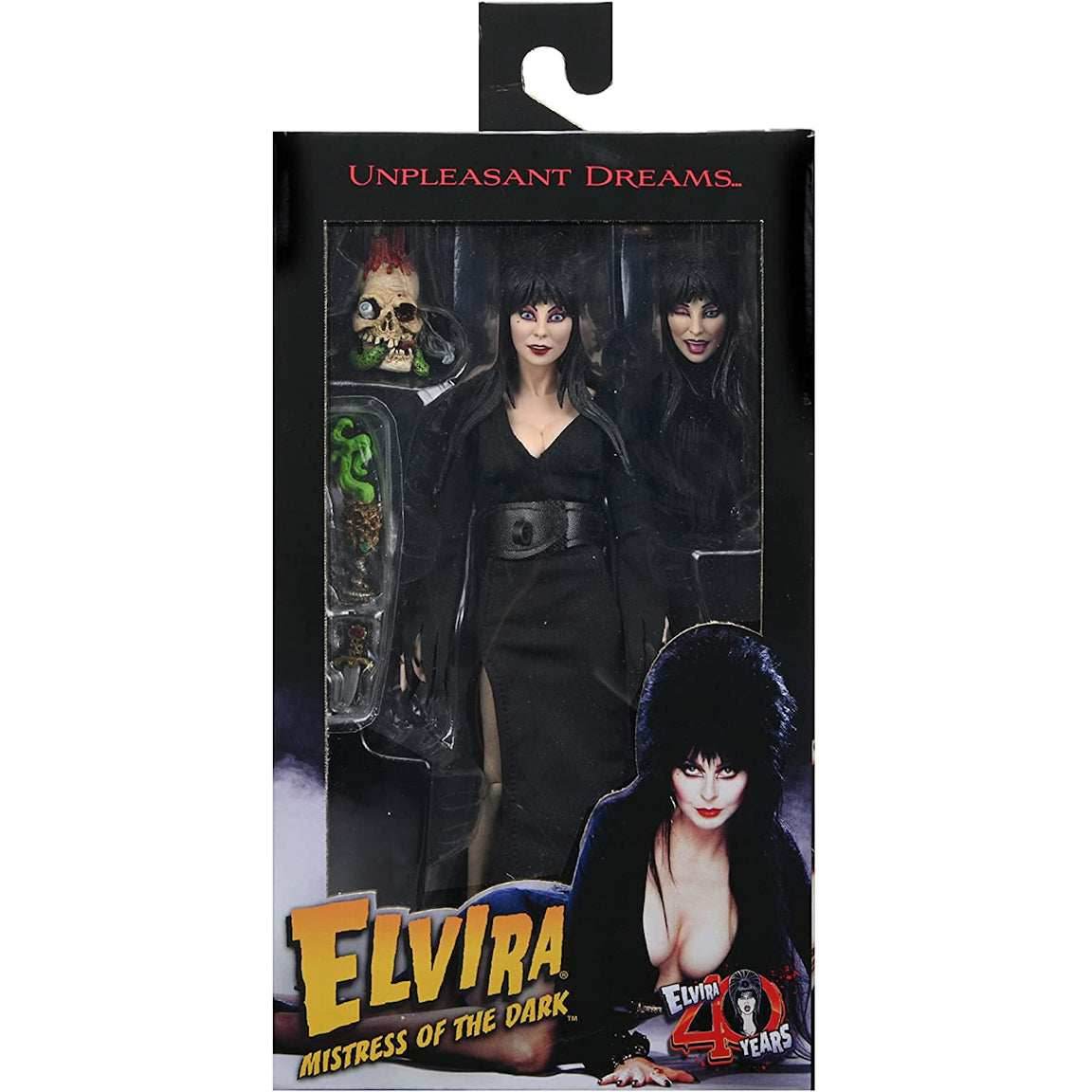 NECA Elvira, Mistress of the Dark – 8? Clothed Action Figure – Elvira - 