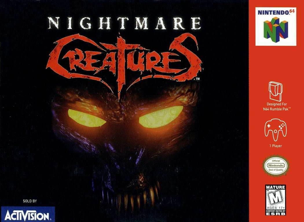 Nightmare Creatures (Nintendo 64) - Game Manual Only