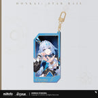Invitation From The Stellar Series Glitter Quicksand Acrylic Keychain Honkai: Star Rail