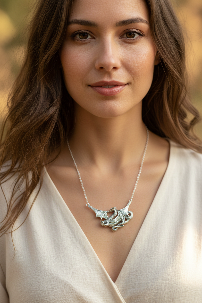 Saga Dragon Necklace