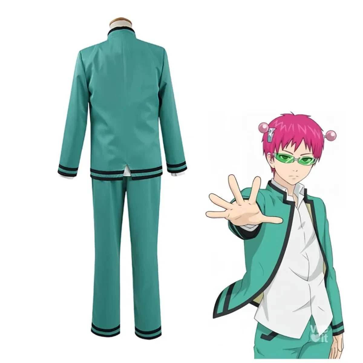 Saiki K High School Uniform – Anime Cosplay Set - Costume Only / S