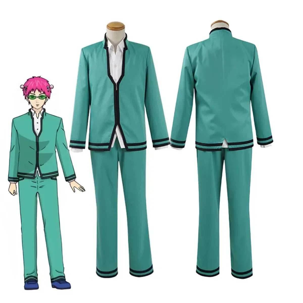 Saiki K High School Uniform – Anime Cosplay Set - Costume Only / S