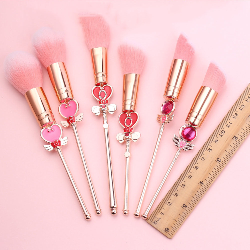 Sailor Moon Makeup Brush Tool Set Unicorn Wet and Wild Anime Peripheral Gifts