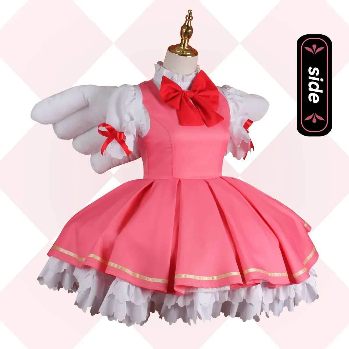 Sakura Princess Cosplay Dress - Wig / XS