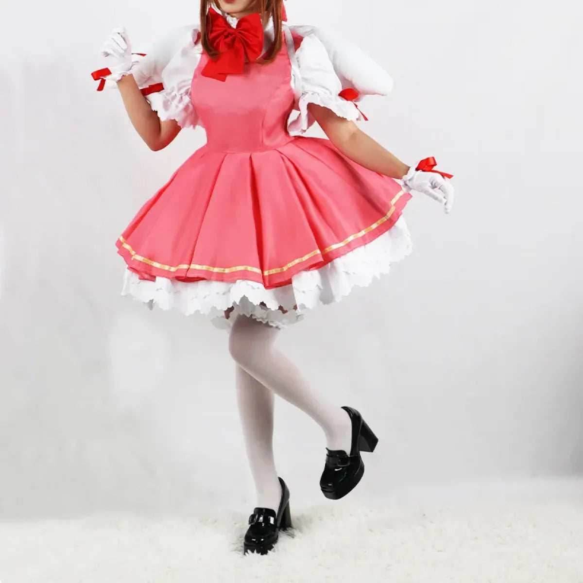 Sakura Princess Cosplay Dress - Wig / XS