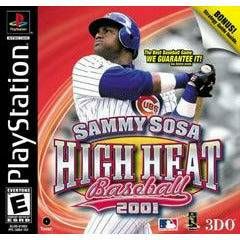 Sammy Sosa High Heat Baseball 2001 - PlayStation (LOOSE)