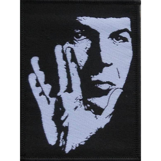Leonard Nimoy With Vulcan Salute Embroidered Patch WHOLESALE - 