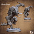 Sandfang Rat Brute: Sculpt D (Male Ratkin Assassin) - Hood / Venom Dagger / Venom Dagger