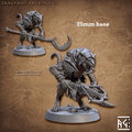 Sandfang Ratkin: Sculpt C (Male Ratkin Ranger / Soldier) - Hood / Crossbow