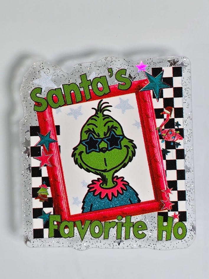 Bogg Bag Charms - Santas Favorite Ho