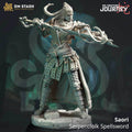 Saori, Serpentfolk Sellsword (Female Yuan-ti Mercenary) - 32mm Scale