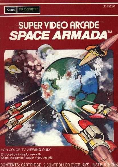 Space Armada (Intellivision) - Game Manual Only