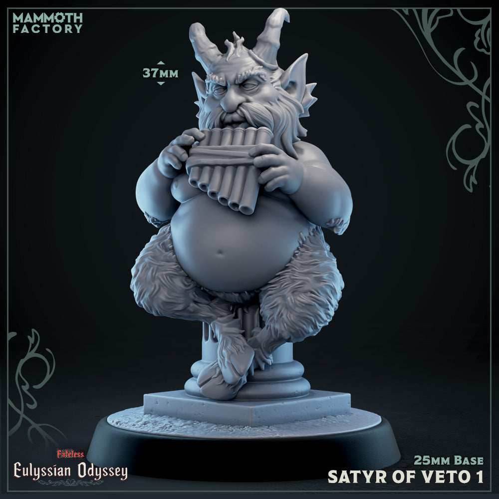 Satyr of Veto: Sculpt 1 (Male Satyr Bard) - 