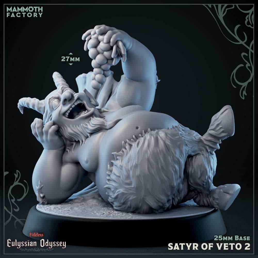 Satyr of Veto: Sculpt 2 (Male Satyr Bard) - 
