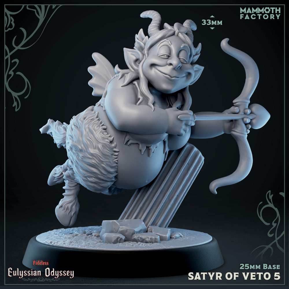 Satyr of Veto: Sculpt 5 (Male Satyr Cherub) - 