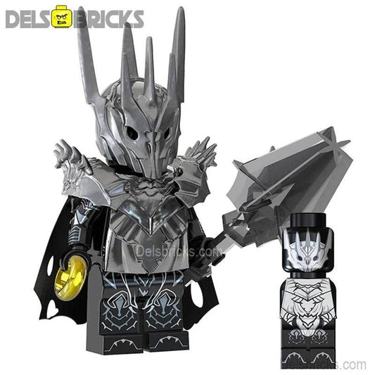Sauron Lord of The Rings Lego Minifigures Custom Toys New - 