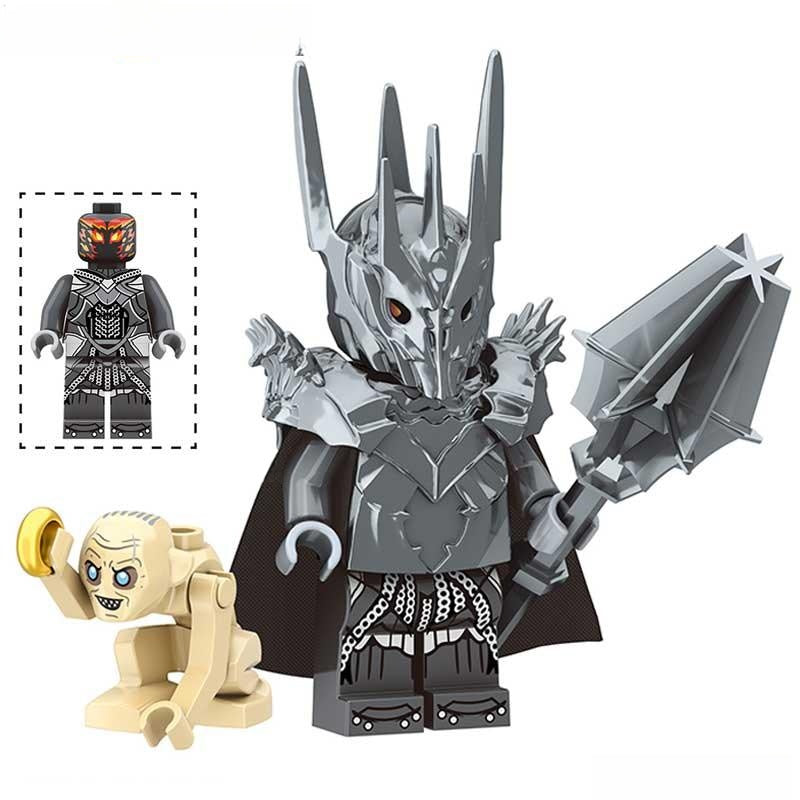 Sauron Lord of The Rings Lego Minifigures Custom Toys 1