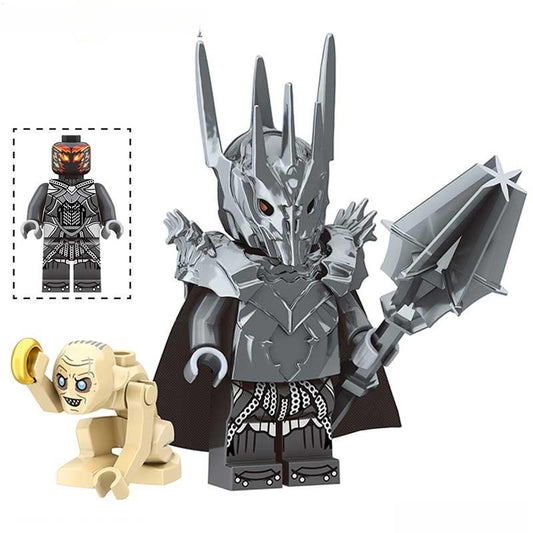 Sauron Lord of The Rings Lego Minifigures Custom Toys 1
