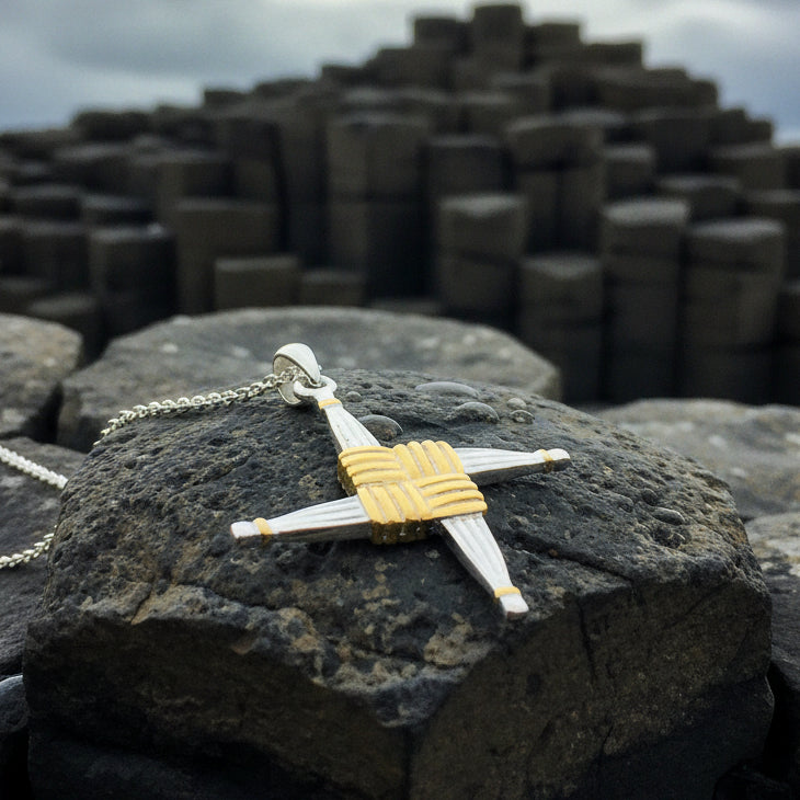 Saint Brigid Cross Necklace