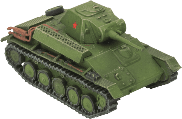 Flames of War: Soviet T-70 Tank Company (Late War) - 