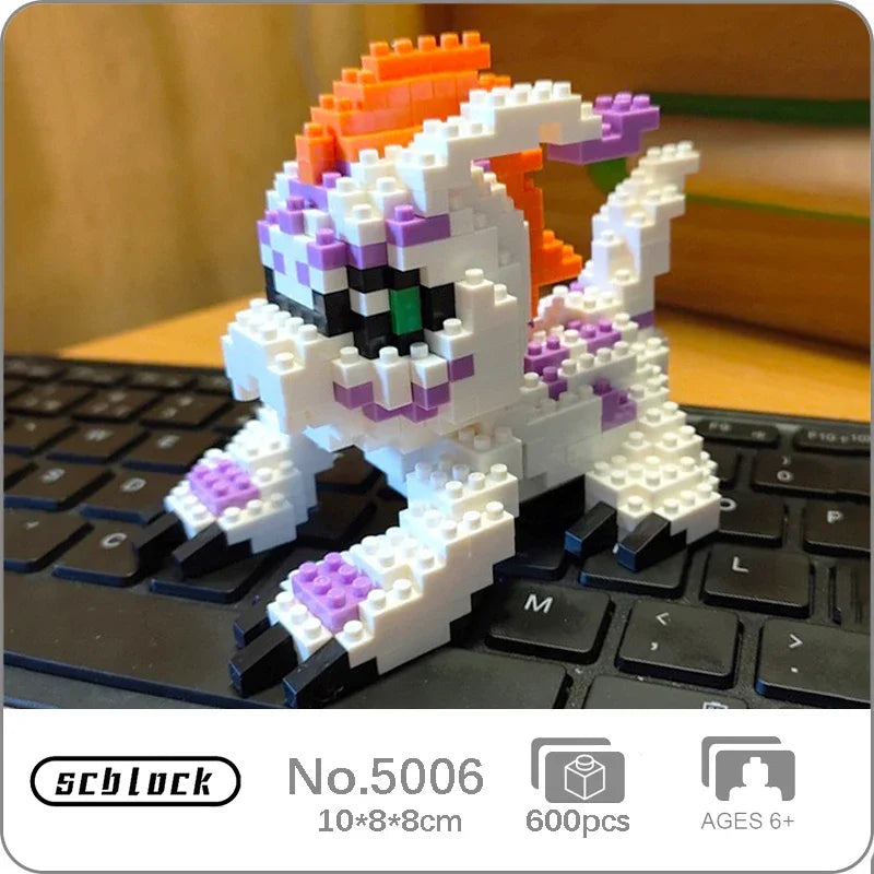 SC Digimon Agumon Gabumon Piyomon Palmon Patamon Tailmon Digital Monster Pet Doll Mini Diamond Blocks Bricks Building Toy No Box