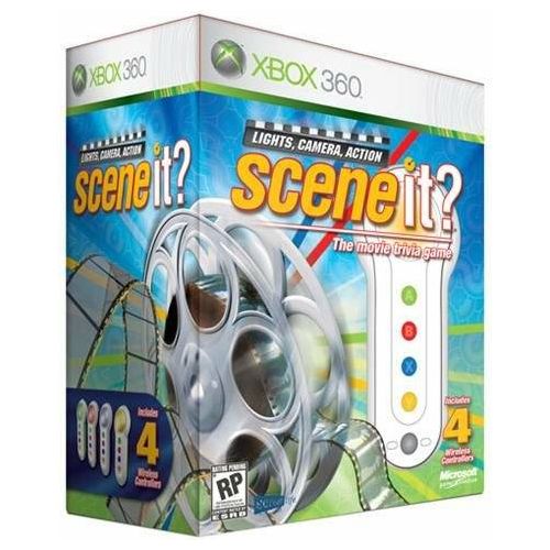 SceneIt? Includes 4 Big Button GamePads - Xbox 360