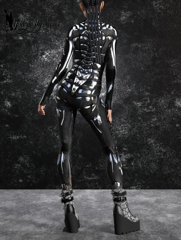 Sci -fi Armor Jumpsuit Cosplay Jumpsuit  Bodysuit