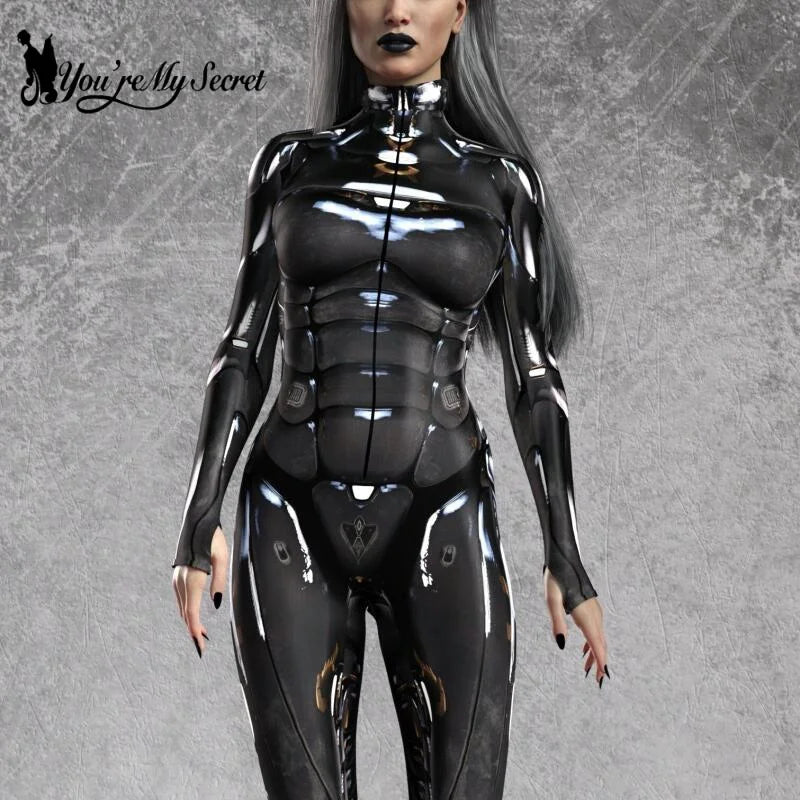 Sci -fi Armor Jumpsuit Cosplay Jumpsuit  Bodysuit