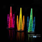 Acrylic Sci Fi Objectives 6 Pack - Fluorescent Blue / Alpha