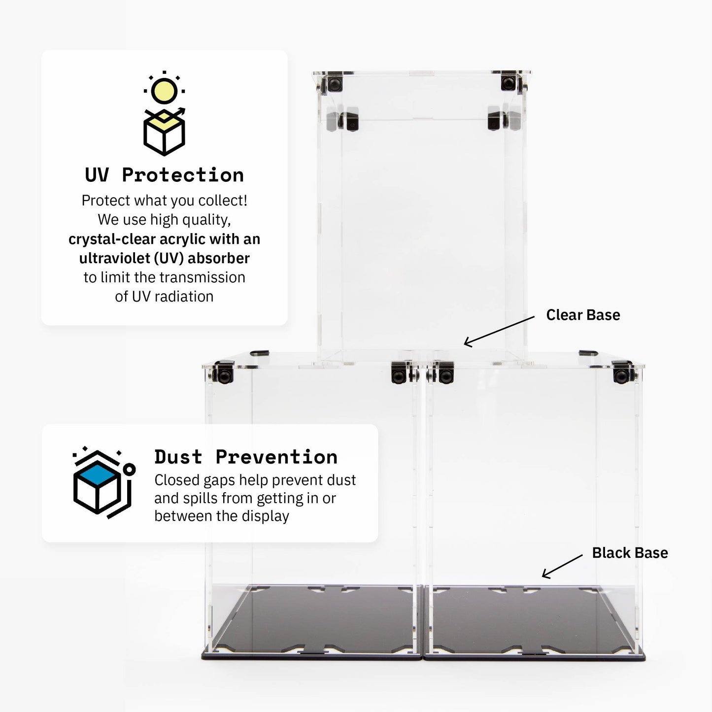Mini Stacker 14x9x7 - Clear / UV Protection