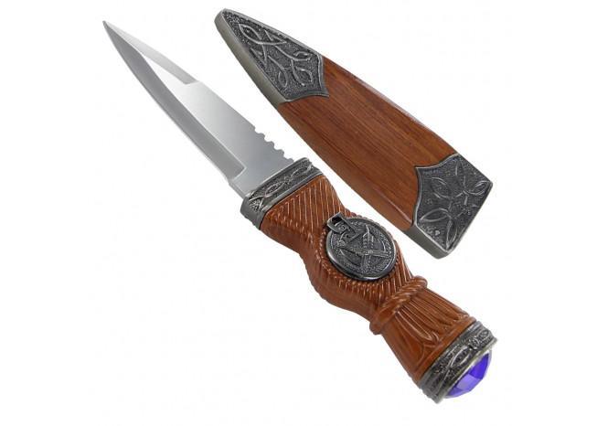 Scottish Gaelic Sgian Dubh Dirk Dagger Knife-1