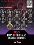 D&D: Idols of the Realms - Lich Tomb - 2D Acrylic Miniatures - 
