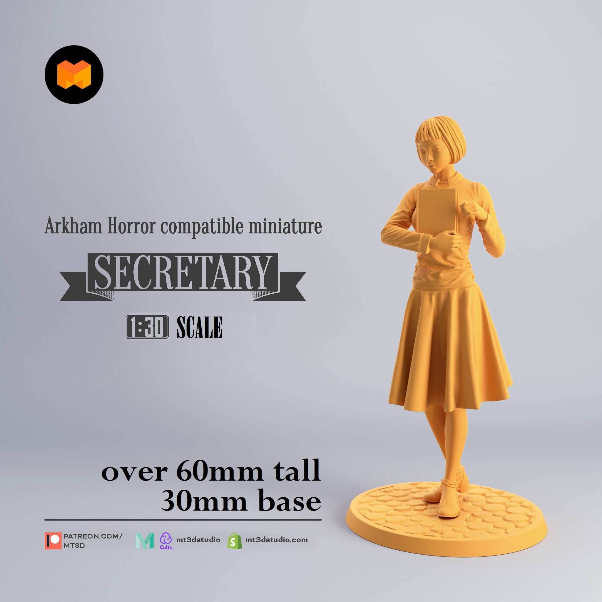 Arkham Compatible Investigator: The Secretary (Minh Thi Phan) - 