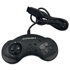 Sega Genesis Official-Controller - Sega Genesis - 4-Button asciiPad MD-6 (Mega Drive)