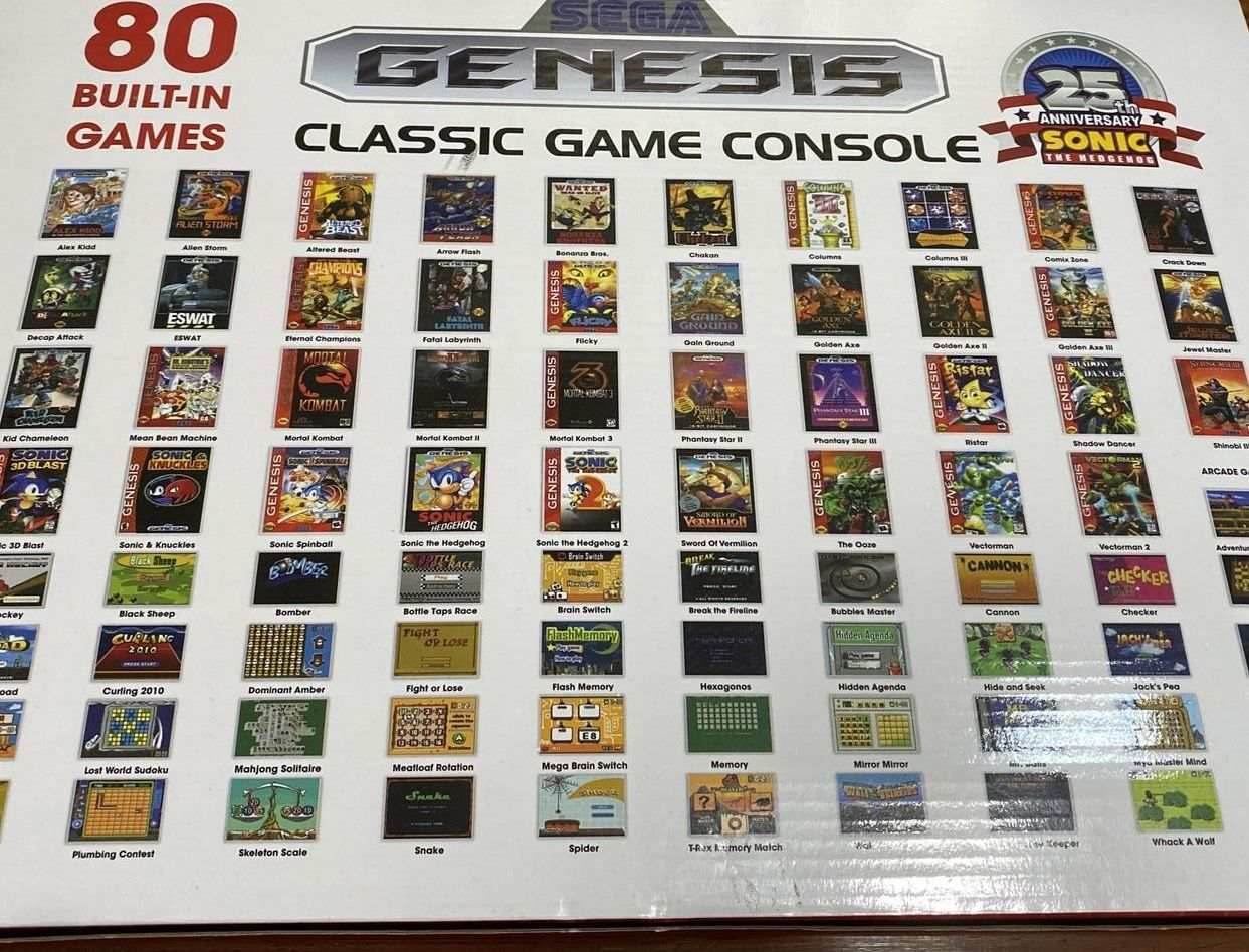 Sega Genesis Classic Console Complete | NM - 