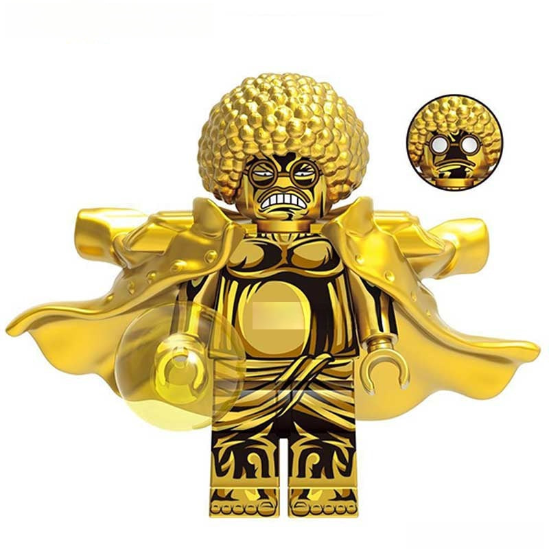 Sengoku (Gold) from One Piece Lego Anime Minifigures Custom Toys 2