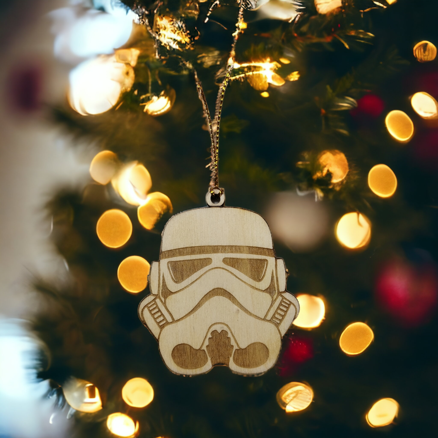 Set of 6 Star Wars Ornaments Wooden Coasters - Handmade Gift - Housewarming - Wood Kitchenware