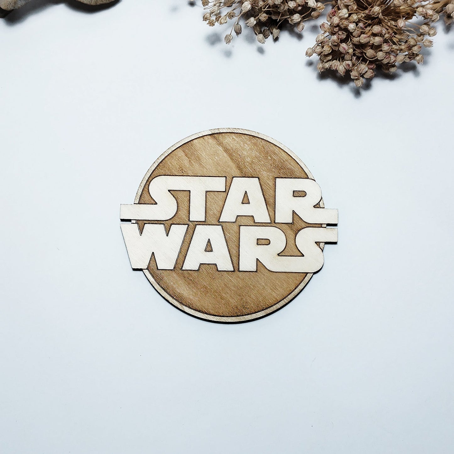 Set of 8 Star Wars Wooden Coasters - Handmade Gift - Housewarming - Wood Kitchenware