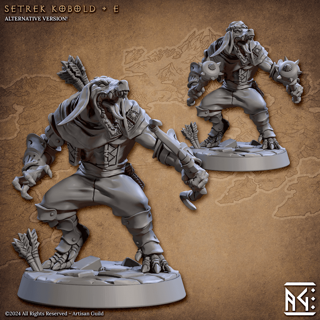 Setrek Kobold (Base Sculpt E) - W/ Bow