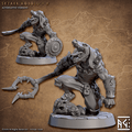 Setrek Kobold (Base Sculpt F) - W/ Mancatcher Staff