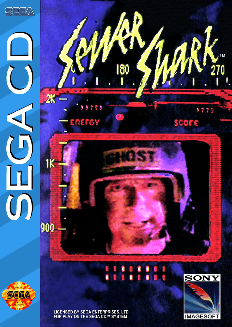 Sewer Shark (Sega CD) - Game Manual Only