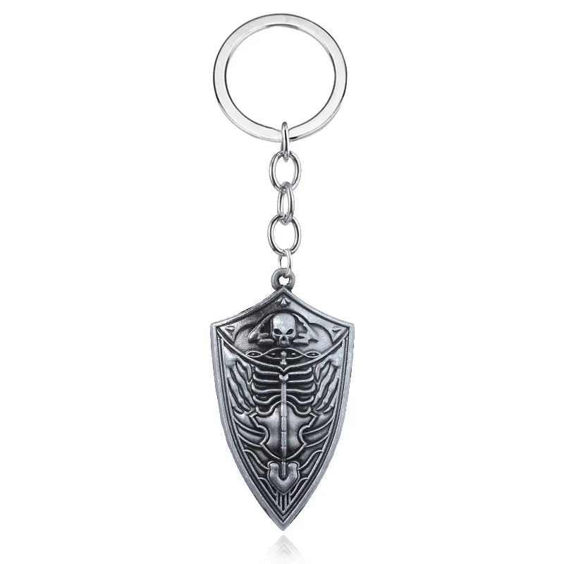 SG High Quality Dark Souls 3 Artorias Sword Keychains Pendants Abyss Walker Knights Sword Men Car Bag Keyring Cosplay Jewelry