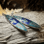 Leonora Celtic Earrings - Green
