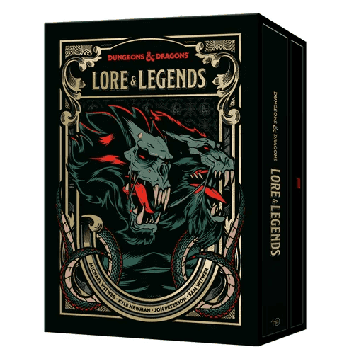 Lore & Legends [Special Edition, Boxed Book & Ephemera Set]: A Visual Celebration of the Fifth Edition of the World's Greatest Roleplaying Game - Hardcover - 