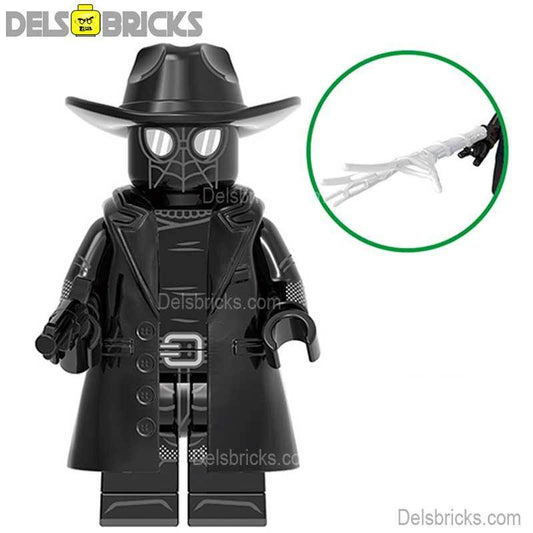 Shadow Spider-Man Black Noir Suit Lego Minifigures Custom Toys NEW - 